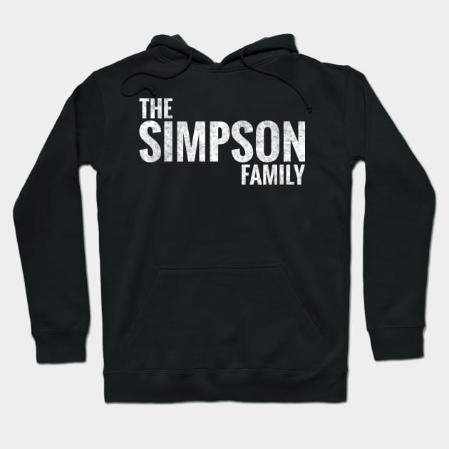 The Simpson Family Simpson Surname Simpson Last name Hoodie by TeeLogic